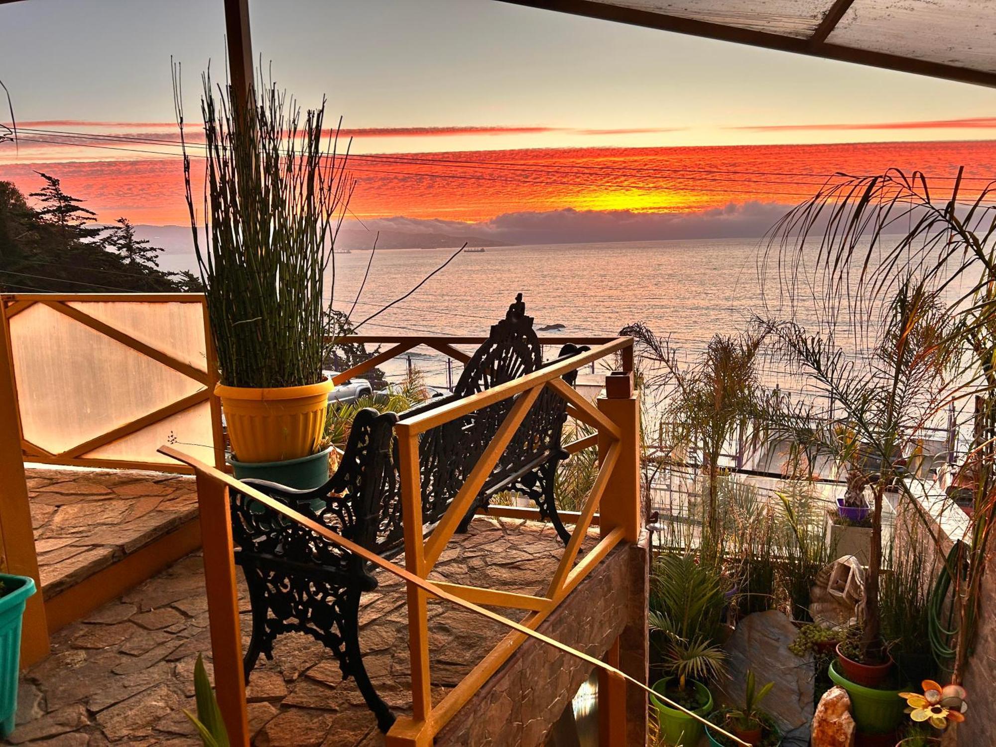 Pacificsunset Renaca Daire Vina del Mar Dış mekan fotoğraf